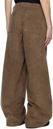 Reese Cooper Brown Front Pocket Cargo Pants