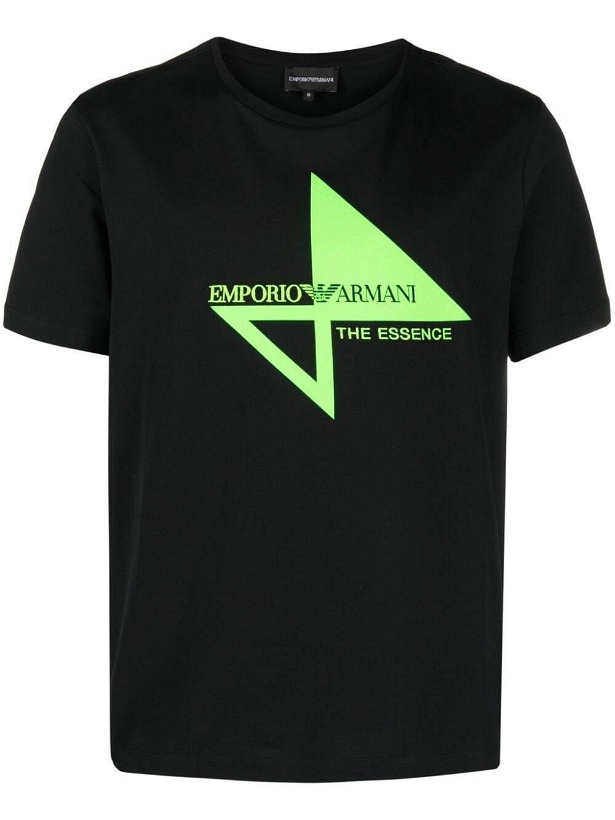 Photo: EMPORIO ARMANI - Logo Octton T-shirt