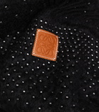 Loewe - Sequined wool and mohair scarf