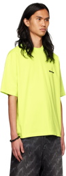 Balenciaga Yellow Cotton T-Shirt
