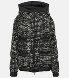 Moncler Tweed down jacket