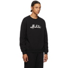 Off-White Black Script 21 Logo Sweatshirt