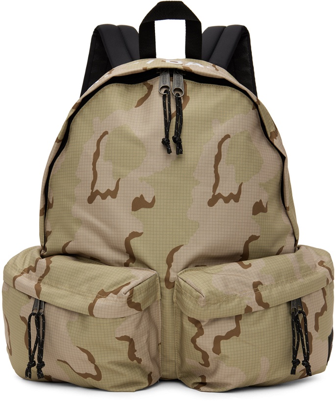 Photo: Undercover Beige Eastpak Edition Padded Doubl'r Backpack
