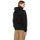 AURALEE Black Super Soft Big Hoodie