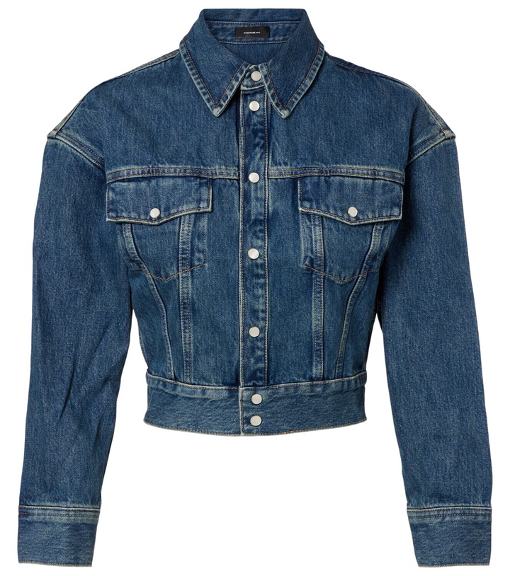 Photo: Wardrobe.NYC Cropped denim jacket