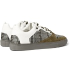 Balenciaga - Leather and Suede Sneakers - Men - Green