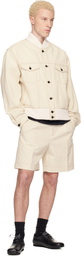 Lanvin Off-White Teddy Jacket