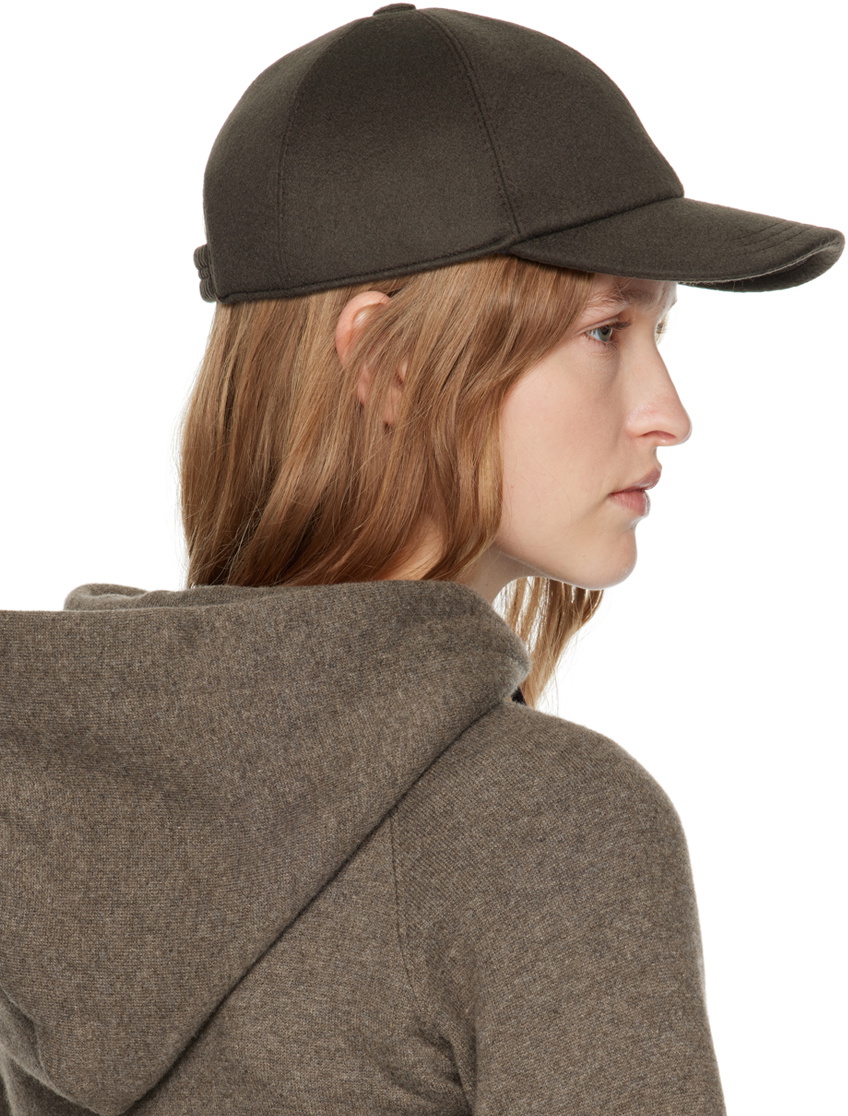 The Row Khaki Caspian Cap