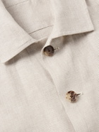 De Petrillo - Linen-Twill Overshirt - Neutrals
