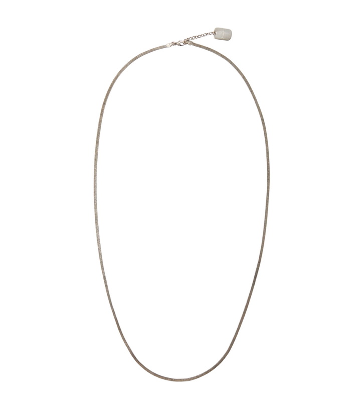 Photo: Saint Laurent Engraved necklace
