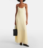 Leset Ari crêpe maxi dress