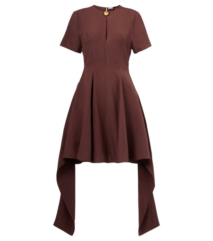 Photo: Loewe Paula's Ibiza tie-detail midi dress