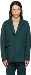 Bianca Saunders Green Akiel Blazer