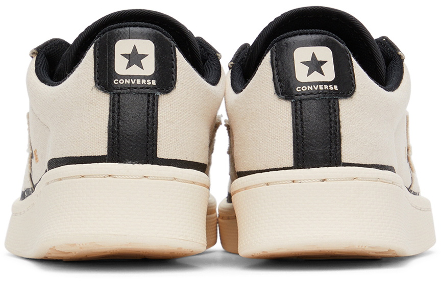 Converse x Joshua Vides Pro Leather Ox (Ivory / Black)