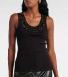 Xu Zhi Laurel embellished tank top