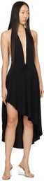 Miaou Black Elena Midi Dress