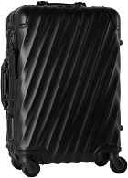 Tumi Black 19 Degree Aluminium International Carry-On Suitcase