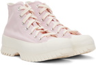 Converse Pink Chuck Taylor All Star Lugged 2.0 Sneakers