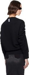 Prototypes Black Tiny Toggle Zip Up Sweatshirt