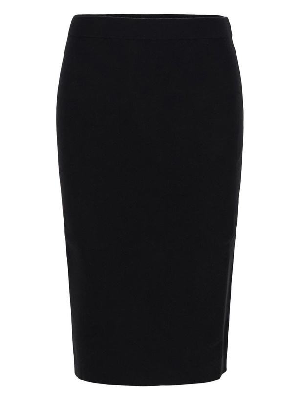 Photo: Saint Laurent Knit Pencil Midi Skirt