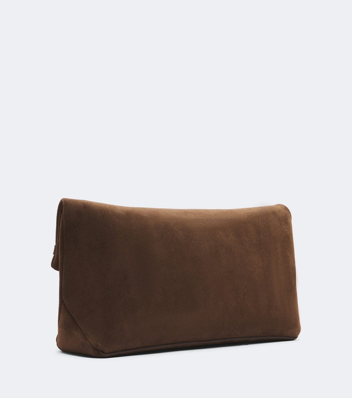 Amanu Egypt suede clutch