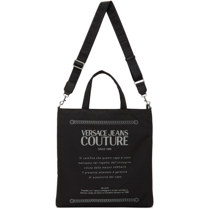 Photo: Versace Jeans Couture Black Etichetta Tote