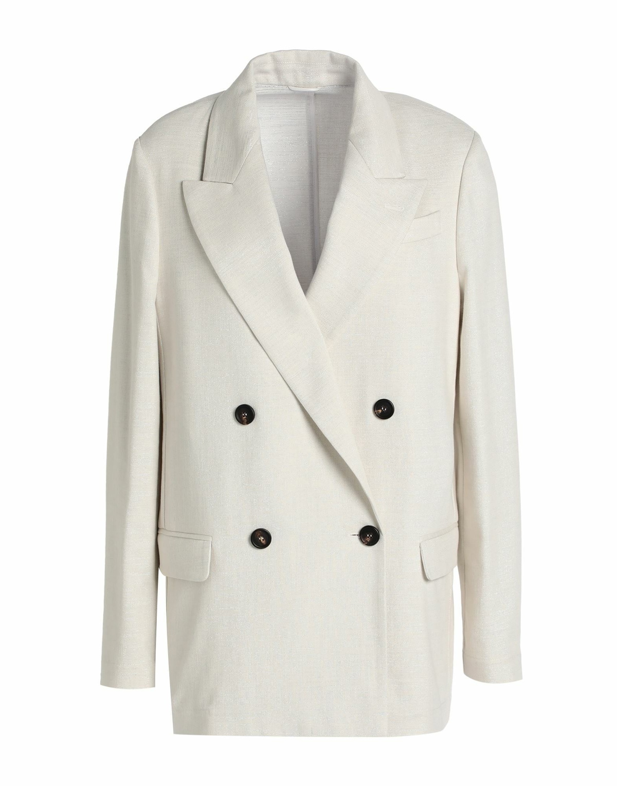 Brunello Cucinelli Womens Blazer in Off white