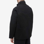 ByBorre Men's N-Type Knit Jacket in Black/Blue