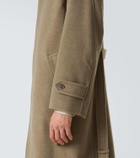 Auralee Belted wool coat
