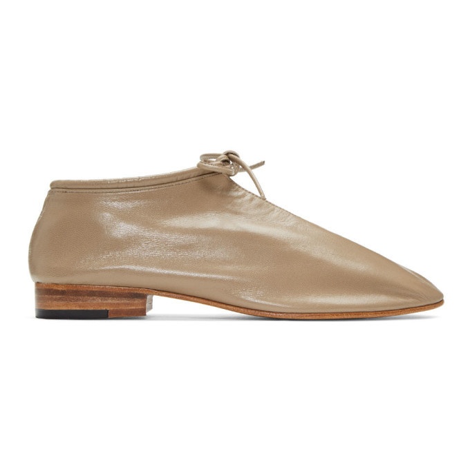 Photo: Martiniano Taupe Bootie Oxfords