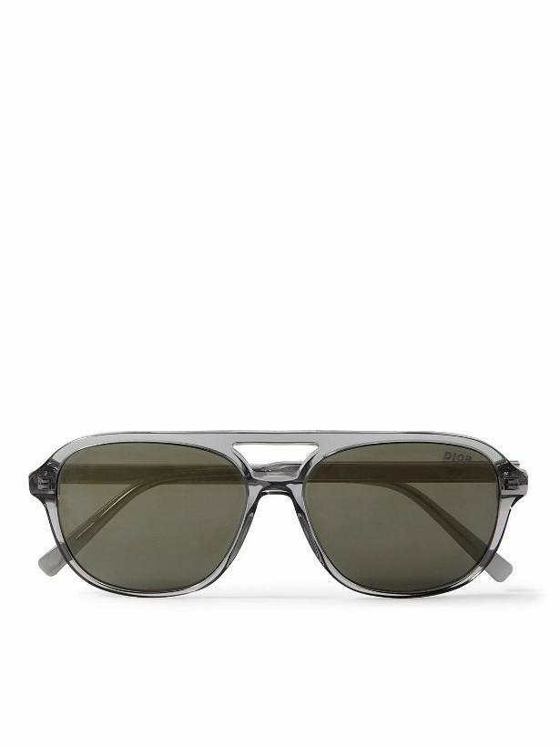 Photo: Dior Eyewear - Indior N1I Acetate Round-Frame Sunglasses