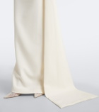 Safiyaa Bridal Giorgia crêpe gown
