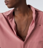 Saint Laurent Engraved necklace
