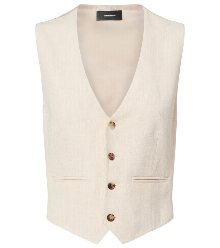 Photo: Wardrobe.NYC Single-breasted vest