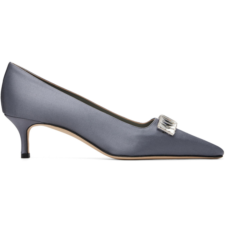 Photo: Manolo Blahnik Blue Bottayon Heels