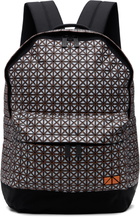 BAO BAO ISSEY MIYAKE Gray & Orange Rough Backpack