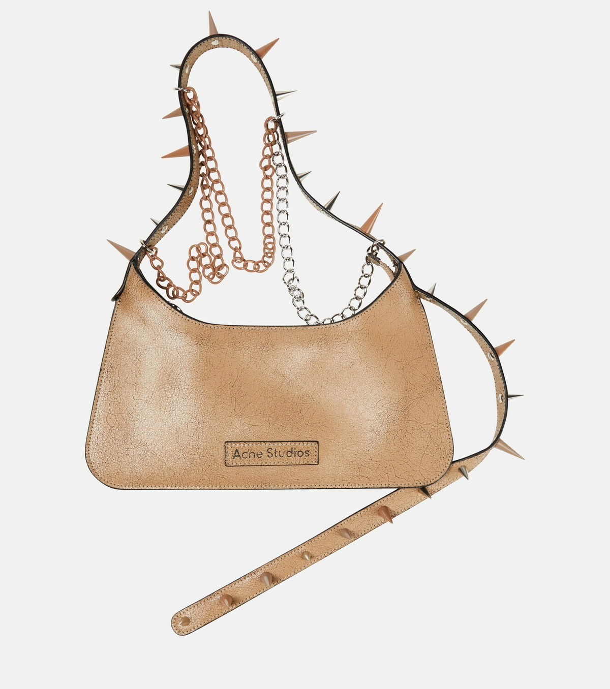 Acne Studios - Platt Spike Mini leather shoulder bag Acne Studios