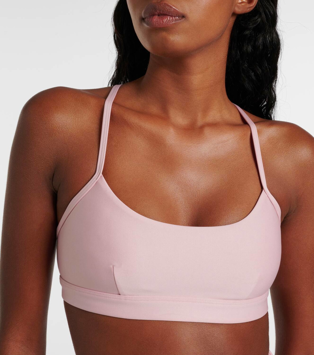 ブラジャー [Alo Yoga] Washed Alosoft Highlight Bra Washed Alosoft Highlight Bra - Grey Sky Wash | Alo Yoga