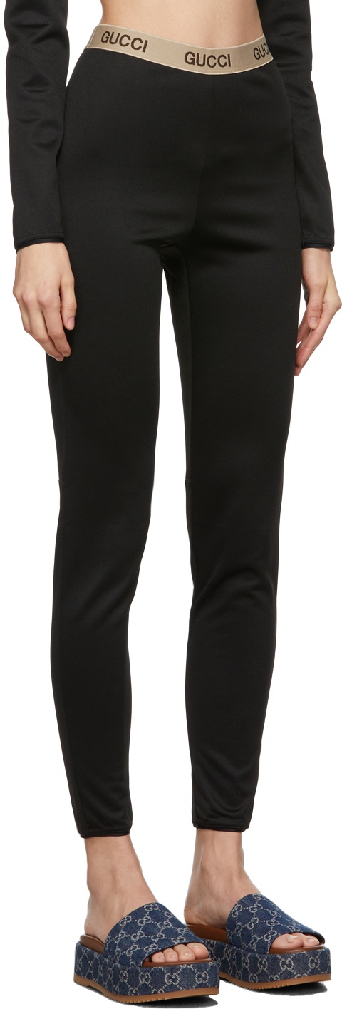 GUCCI The North Face x Gucci - Cotton-Blend Jersey Leggings in
