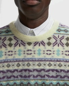 Thisisneverthat Fair Isle Knit Sweater Multi-color Mens Pullover