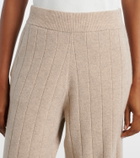 Max Mara Jardin ribbed-knit cashmere sweatpants