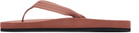 Maison Kitsuné Beige Indosole Edition 'Easy Living' Flip-Flops