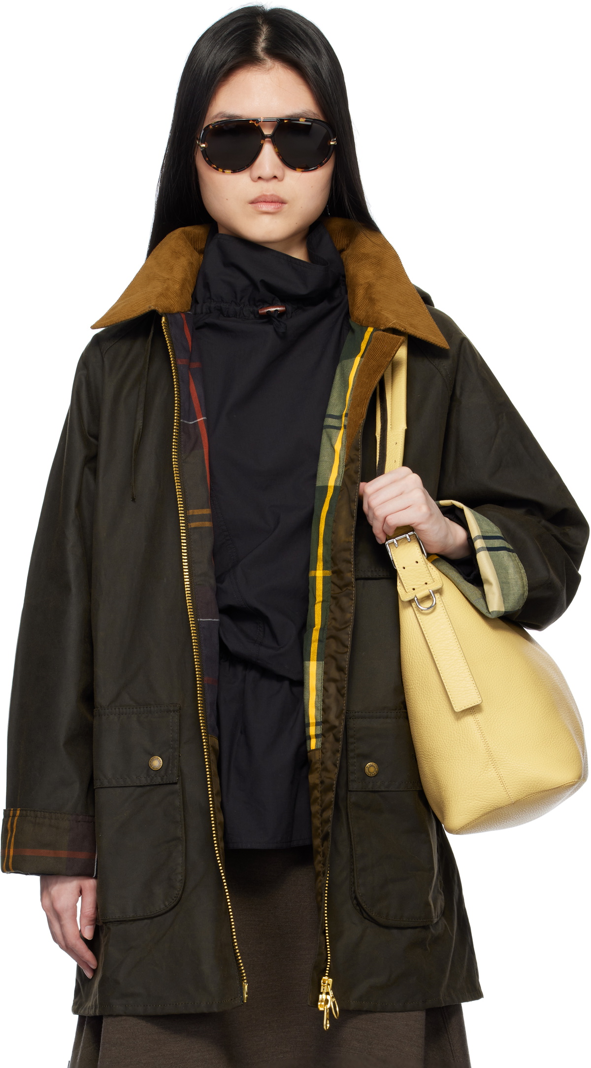 Barbour Beaufort Barbour Element Jacket Barbour Khaki Highclere 