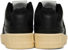 Jil Sander Black Low-Top Sneakers