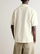 Folk - Gabe Linen and Cotton-Blend Shirt - Neutrals