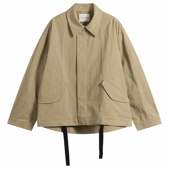 Photo: Studio Nicholson Men's Comba Short Anorak Jacket in Parcel