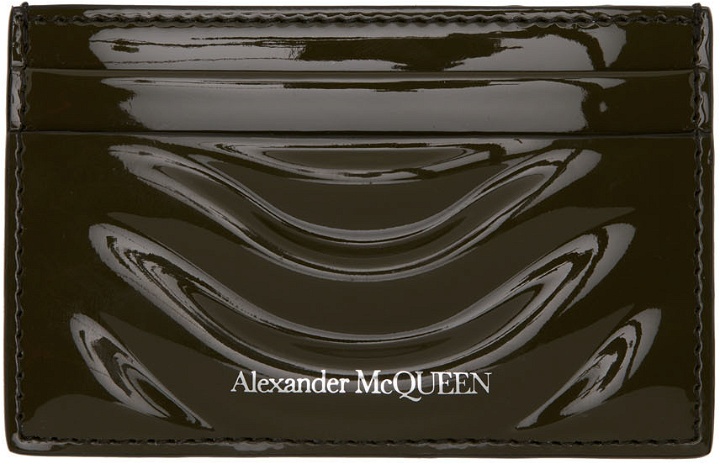 Photo: Alexander McQueen Brown PVC Cardholder