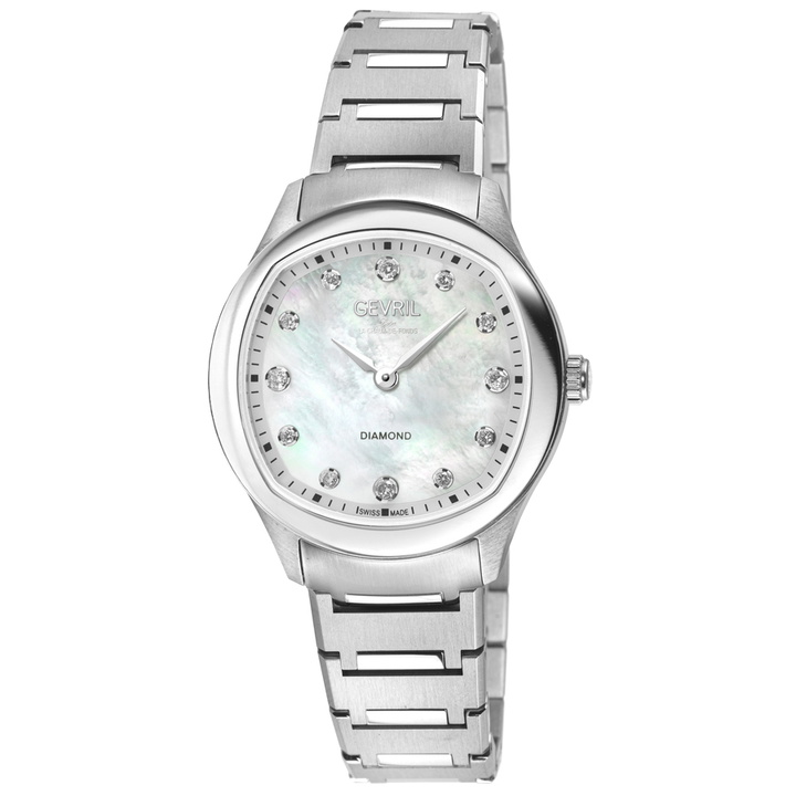 Photo: Gevril Morcote Quartz Diamond Ladies Watch 19041B