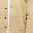 Universal Works Men's Herringbone Cotton Field Jacket in Sand