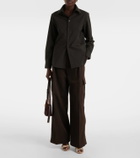 Burberry Burberry Check leather-lined mules